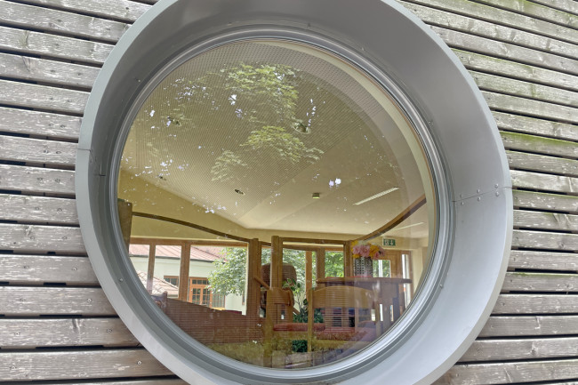 Breitenwaida Blick in den Kindergarten