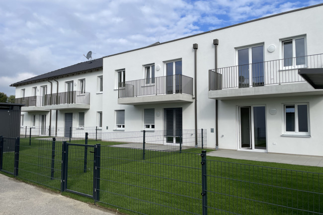 Wohnanlage Grünspecht Dietersdorf Gartenseite