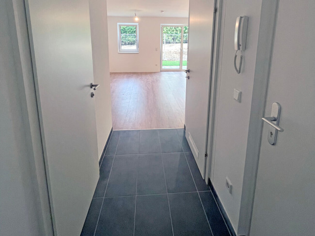 Blick vom Gang in die Wohnküche