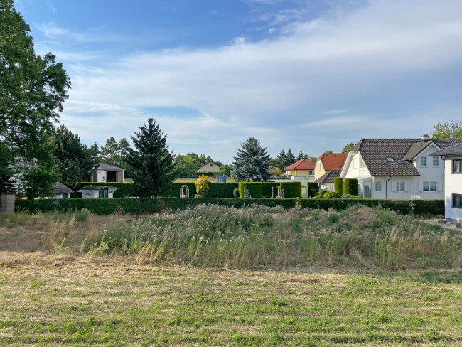 Aussicht von der Rückseite des Wohnhauses